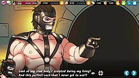 In this hentai, the girl says, I want to blowbang these big cocks.