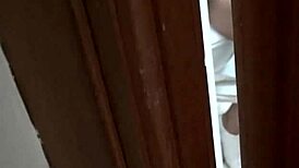 teen boy shocked seeing french stepmom touch herself