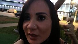 I dragged a big dick from the square to my car