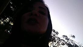 I dragged a big dick from the square to my car