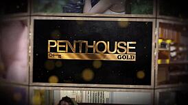 Beautiful blonde gets her pussy stuffed in hardcore scene on Penthousegold.com