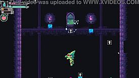 Flip Witch Pixel Hentai Game Ep 12 Ghost Boss With Crushing Giant Boobs