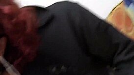 Before Being Fucked by Horny Old Man She Masturbates in Car Alone