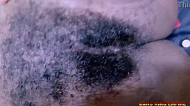 Best christmas in african village with girlfriend's anal gift