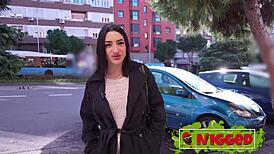 Nelia arrives without underwear, expecting something exciting