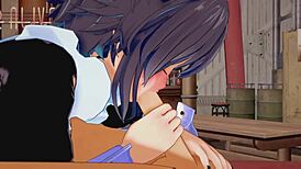 Koikatsu - Cat Girl Sex Scene Hentai Animation