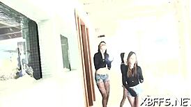 Horny Teens 18+ With Small Tits Suck Cocks In Group