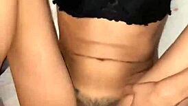 skinny latina meredi struggles with huge cock in homemade fuck