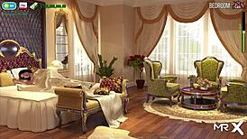 FashionBusiness Maid Strips Down Completely in Wild E1 Scene