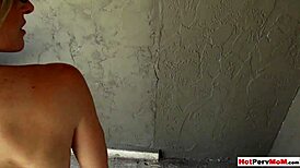 She says, 'Watch my perfect blowjob technique, stepson!'