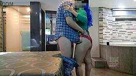 luna azul hotwife's first time cuckold gift to husband