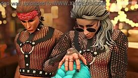 Rockstar Astarion and Halsin Double Penetrate Horny Tav in 3D Animation