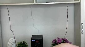 russian milf nurse waxes my hairy dick so sexy