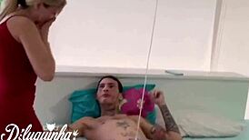 She Surprised Her Husband By Bringing Her Friend For A Steamy Massage