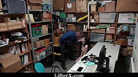 Black Teen Burglar Sucks Cock to Dodge Jail Time