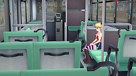 Airi Akizuki POV Sex on the Bus