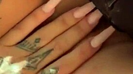 Susy Gala's Teasing Solo Fingering and Dildo Play