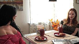 Busty Dyke Patient Screams During Oral Sex With Her Doctor!