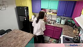 Beautiful Amber Summer Screams In Taboo Threesome With Stepsis And Old Pops!