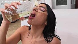 Emily White's First Tap Dap 6 on 1 Pissing LTP163