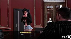I, uh, love this sexy secretary in the game!