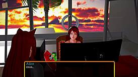 Bold Redhead Teen With Small Tits Explores Intense Family Dynamics In My New Family 350