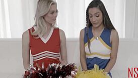 Wow, check out this hot lesbian 69 and tit sucking!