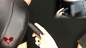 Panty Games Vibrator Peehole Foreskin Tickling Slapping Stroking And Glans Squeezing