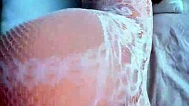 Damn! Beautiful Latina Shaking Her Big Ass Hard on All Fours!