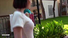 private vacation sex with boyfriend