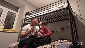 picked up a cute girl on the street for raw dorm action