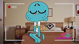 Hey, wanna see Gumball cartoon uncensored sex action?