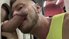 gay glory hole blowjob compilation