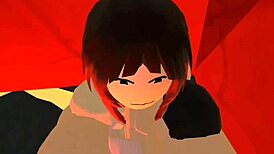 breeding this rec room slut until she gets a facial.