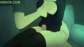 Anime POV hentai with stunning thighs 😍