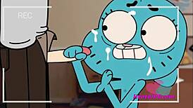 Hey, wanna see Gumball cartoon uncensored sex action?