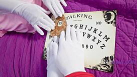 Stepson Fucks My Ass to Boost My Halloween Witch Magic