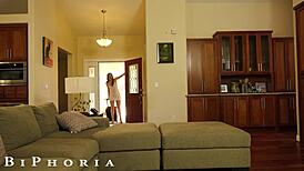 Wow! Dumped babe rebounds with hot bisexual threesome action!