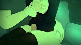 Anime POV hentai with stunning thighs 😍