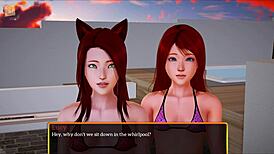 Bold Redhead Teen With Small Tits Explores Intense Family Dynamics In My New Family 350