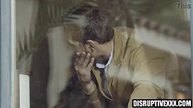 caught a creepy voyeur spying on a married man banging his gay lover