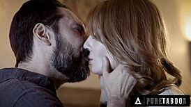 Wow, can you believe widower fucks lacy lennon look-alike with stepsons help?