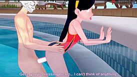 violet parr inside the pool pov the incredibles short watch the full version on red and extra scenes on premium