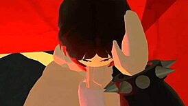 breeding this rec room slut until she gets a facial.