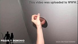 Uh, just walkin’ in Malaga and… glory hole, ya know?