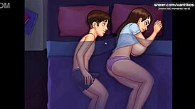 Intriguing Moments Waking Up Stepsister In Summertime Saga Part 24