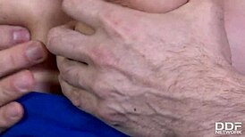 busty girl next door aida swinger seduced by neighbor. she gets fucked hard to intense orgasm.