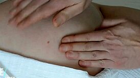 Vacuum Massage on Hot European Babe's Ass!