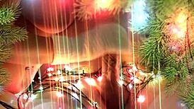 My neighbor surprised me with a Christmas hand and mouth gift this year.