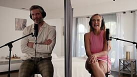 Hey, wanna see curvy blonde Blake Blossom ride Mike Mancini’s hard cock like a pro?